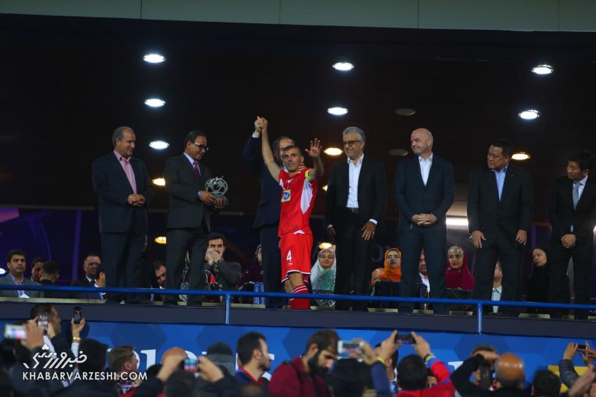 جانی اینفانتینو در فینال لیگ قهرمانان آسیا 2018