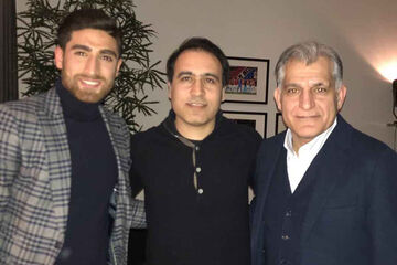 دو ستاره فوتبال ایران در کلیپ جدید رضا بهرام