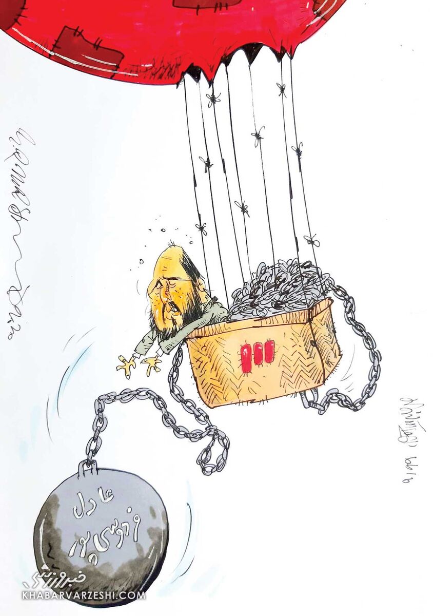 کارتون محمدرضا میرشاه‌ولد درباره فروغی و فردوسی‌پور