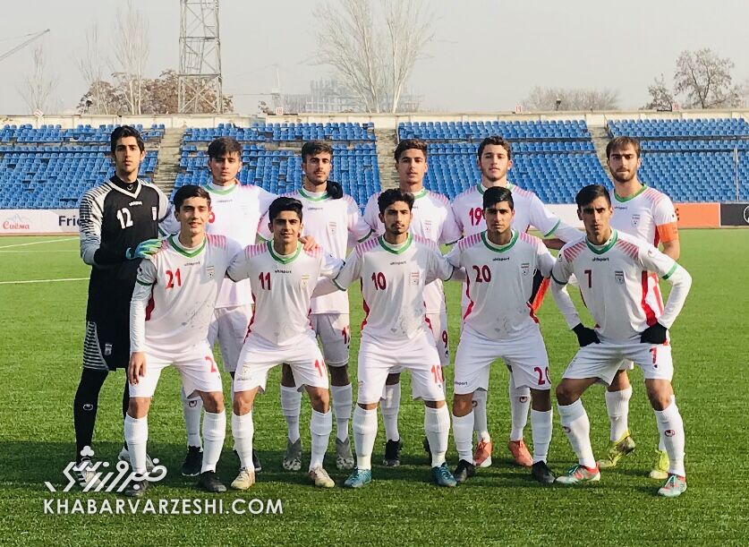 شکست تیم ملی جوانان مقابل تاجیکستان