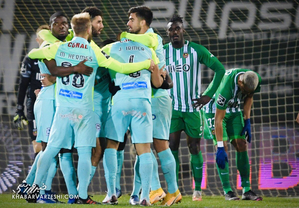 پیروزی ماریتیمو در حضور امیر عابدزاده