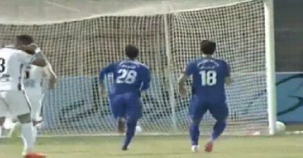 ویدیو| گل اول گل گهر به استقلال توسط احمد زنده‌روح