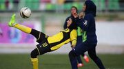 عکس| عجیب‌ترین تصویر از لیگ برتر فوتبال زنان ایران