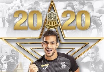 شهاب زاهدی، بهترین بازیکن المپیک دونتسک در سال ۲۰۲۰