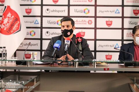 نشست خبری ابراهیم شکوری معاون اجرایی باشگاه پرسپولیس