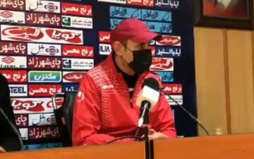 ویدیو| گل‌محمدی: ۴۰ روز است نبردیم ولی بازی‌های خوبی انجام دادیم