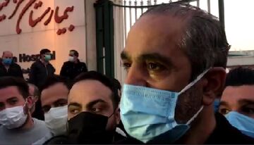 ویدیو| صحبت‌های ابوالقاسم‌پور دقایقی بعد از درگذشت علی انصاریان