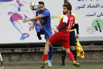 گزارش تصویری| تساوی هنرمندان پرسپولیسی و هنرمندان استقلالی