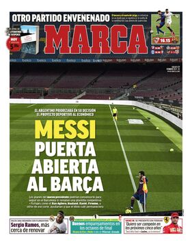 روزنامه مارکا| مسی درها را در بارسلونا باز کرد