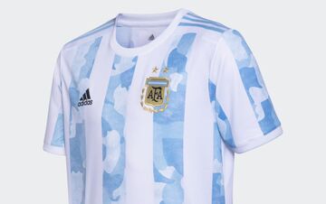 عکس| پیراهن جدید و جالب آرژانتین