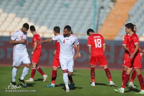 دیدار دوستانه ایران و سوریه