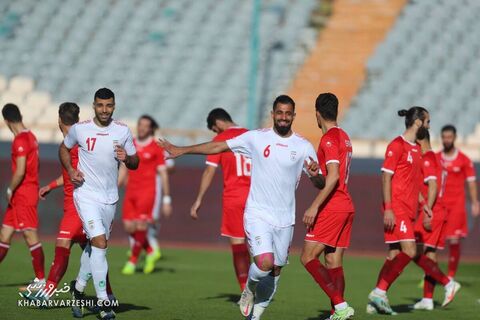 دیدار دوستانه ایران و سوریه