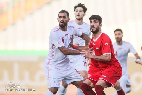 دیدار دوستانه ایران و سوریه