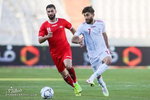 دیدار دوستانه ایران و سوریه