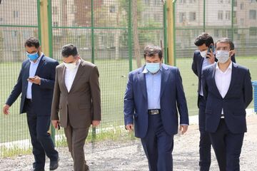 بازدید مدیران پرسپولیس از ورزشگاه جدید باشگاه