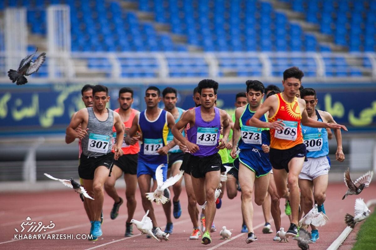 تصاویر| لحظه‌ای خاص و کم‌نظیر در یک رقابت ورزشی ایران