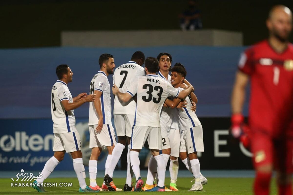 تصاویر محمد نادری پس از گلزنی/ واکنش جالب به پاس گل زیبای قایدی