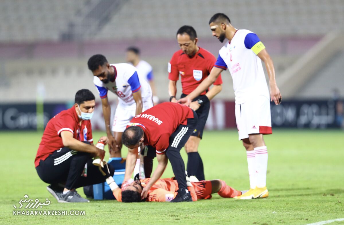 عکس| بازیکنی که در لیگ قهرمانان آسیا تا یک قدمی مرگ رفت!