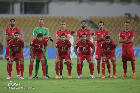 عکس تیمی پرسپولیس؛ الوحده - پرسپولیس