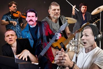 فوتبالیست‌هایی که موزیسین هم هستند/ نوازندگان مستطیل سبز