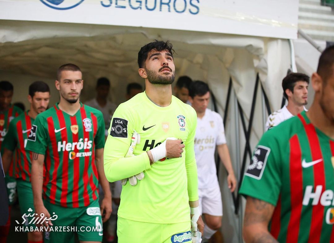 عکس| عابدزاده دومین دروازه‌بان برتر لیگ پرتغال