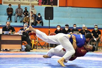 خراسان‌ رضوی قهرمان کشتی‌ آلیش مردان کشور