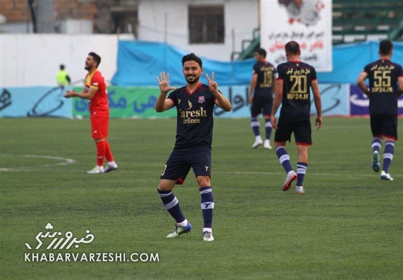 نساجی فولاد را برد و از منطقه سقوط دور شد