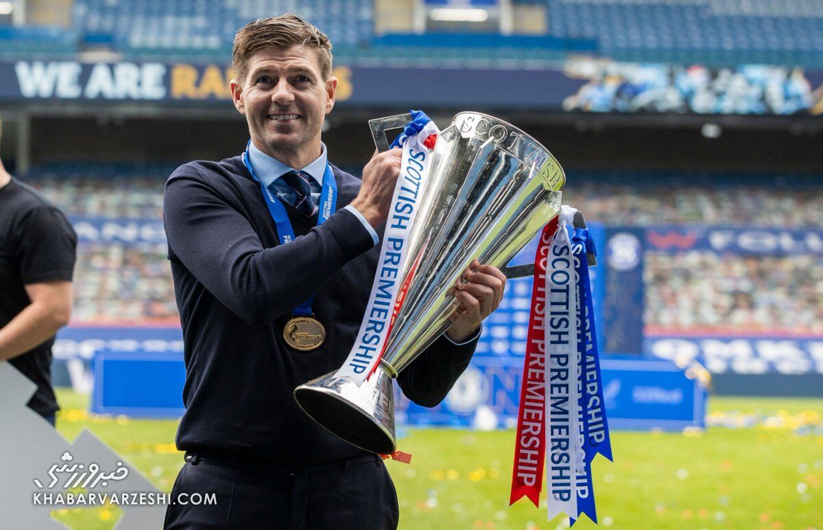 استیون جرارد؛ قهرمانی گلاسکو رنجرز در لیگ برتر اسکاتلند 2021-2020