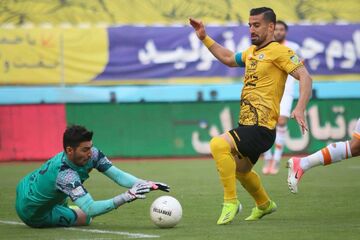 احسان دوباره طلایی‌پوش شد+عکس