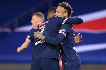 پاری‌سن‌ژرمن ۴ - رنس صفر/ پاریسی‌ها به قهرمانی امیدوار شدند