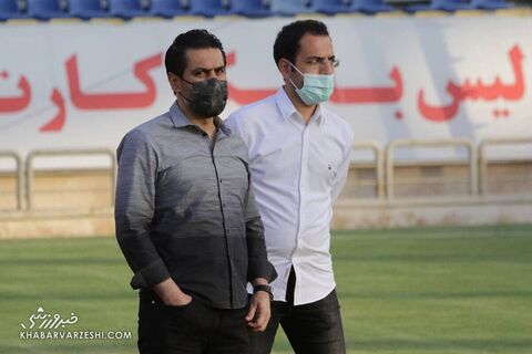 افشین پیروانی و علیرضا اشرف؛ تمرین پرسپولیس (1 خرداد 1400)