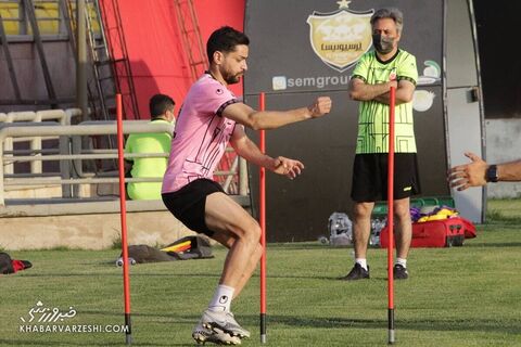 کمال کامیابی‌نیا؛ تمرین پرسپولیس (1 خرداد 1400)