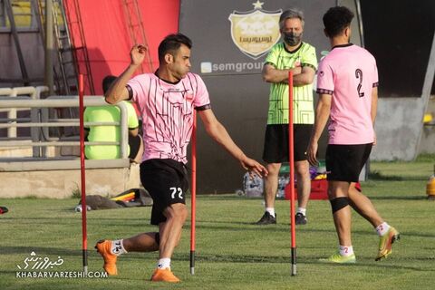 عیسی آل‌کثیر؛ تمرین پرسپولیس (1 خرداد 1400)
