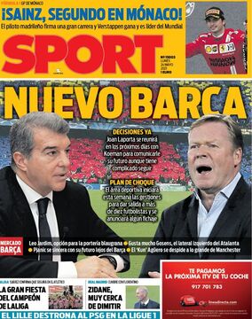 روزنامه اسپورت| بارسلونای جدید