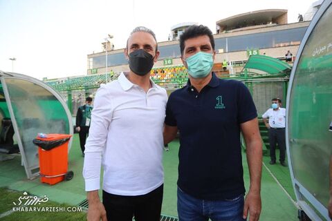 یحیی گل‌محمدی و مجتبی حسینی؛ ذوب‌آهن - پرسپولیس