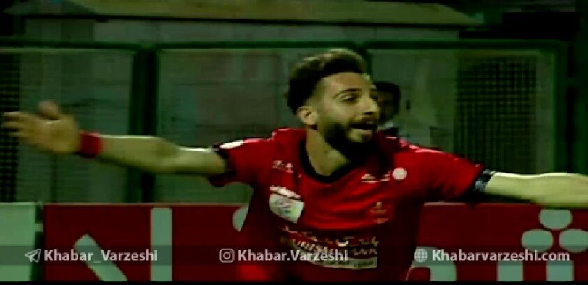 ویدیو| گل دوم پرسپولیس به ذوب آهن توسط عبدی