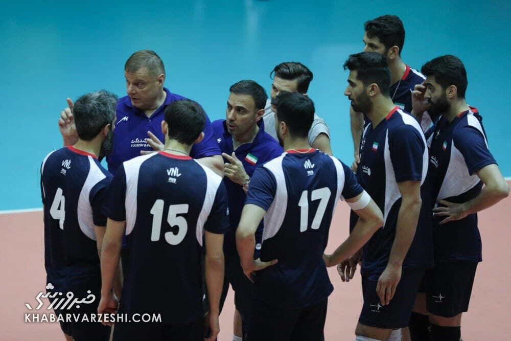 برنامه کامل مسابقات ایران در لیگ ملت‌های والیبال/ کار سخت شاگردان آلکنو در ایتالیا