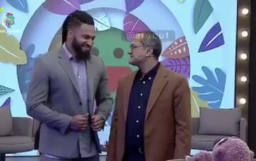 ویدیو| ترسیدن رامبد جوان از پیمان رجبی