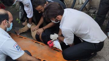 عکس| سقوط آزاد از فاصله 20 متری روی پراید!/ وضعیت عمومی هوادار بابلی در بیمارستان