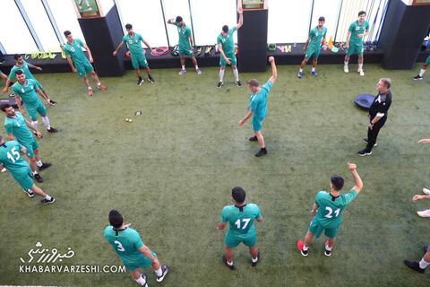 تمرین تیم ملی ایران در مجموعه پک (6 خرداد 1400)
