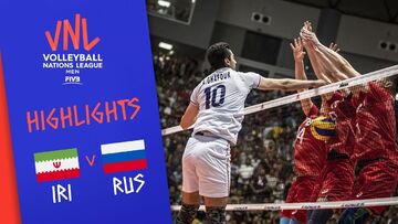 ویدیو| خلاصه والیبال ایران ۱-۳ روسیه