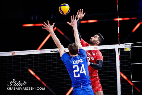 ایران - روسیه؛ لیگ ملت‌های والیبال