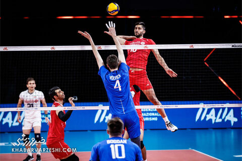 ایران - روسیه؛ لیگ ملت‌های والیبال