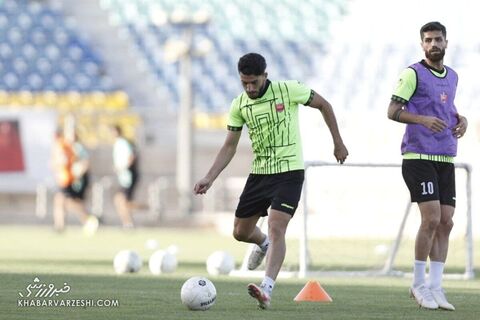 مهدی مهدی‌خانی؛ تمرین پرسپولیس (12 خرداد 1400)