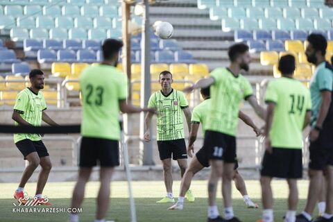 سیدجلال حسینی؛ تمرین پرسپولیس (12 خرداد 1400)