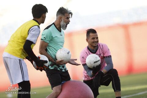 داوود فنایی؛ تمرین پرسپولیس (12 خرداد 1400)