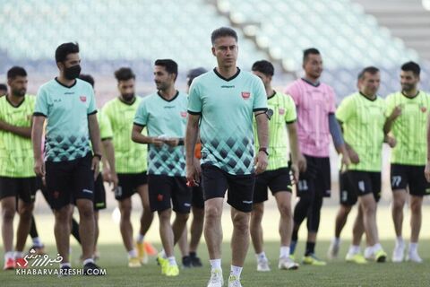 حمید مطهری؛ تمرین پرسپولیس (12 خرداد 1400)