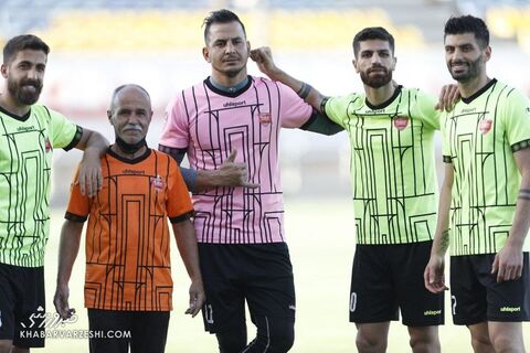 حامد لک، میلاد سرلک و سعید آقایی؛ تمرین پرسپولیس (12 خرداد 1400)