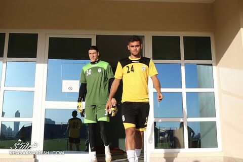 جعفر سلمانی؛ تمرین تیم ملی ایران در بحرین (12 خرداد 1400)