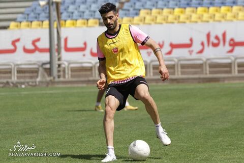 سعید آقایی؛ تمرین پرسپولیس (13 خرداد 1400)